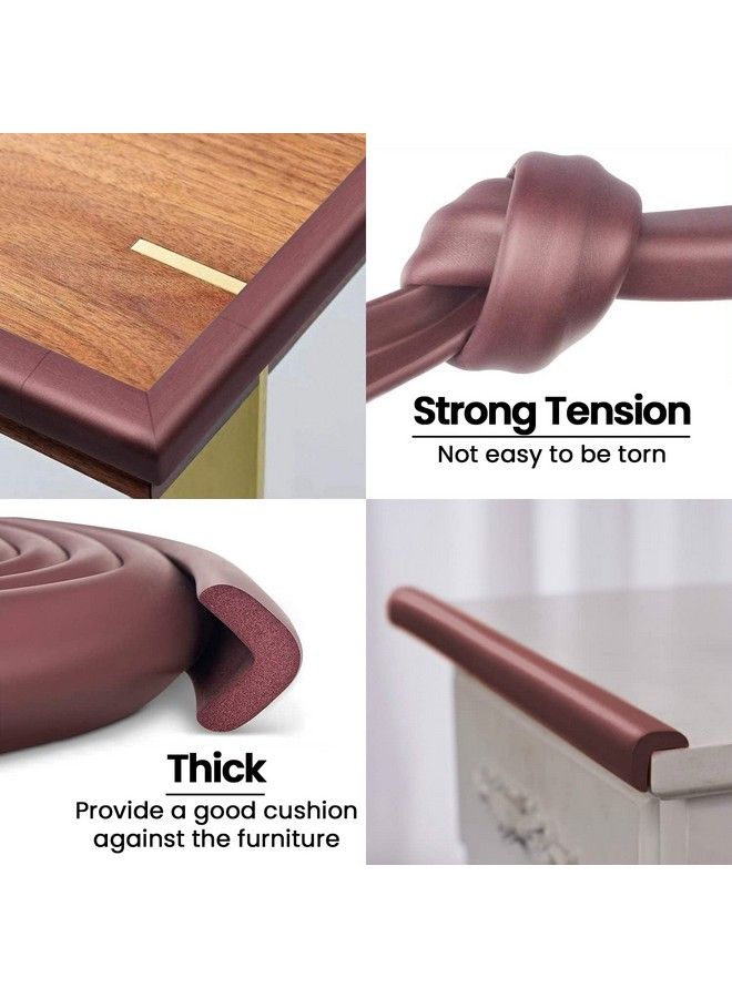 Vic Kid Baby Proofing Edge & Corner Guards Rubber Foam Table Corner Protector For Baby Table Edge Guard (6.5 Ft Edge + Pre Taped 4 Corners + 1 Pc Door Stopper) - Image 3