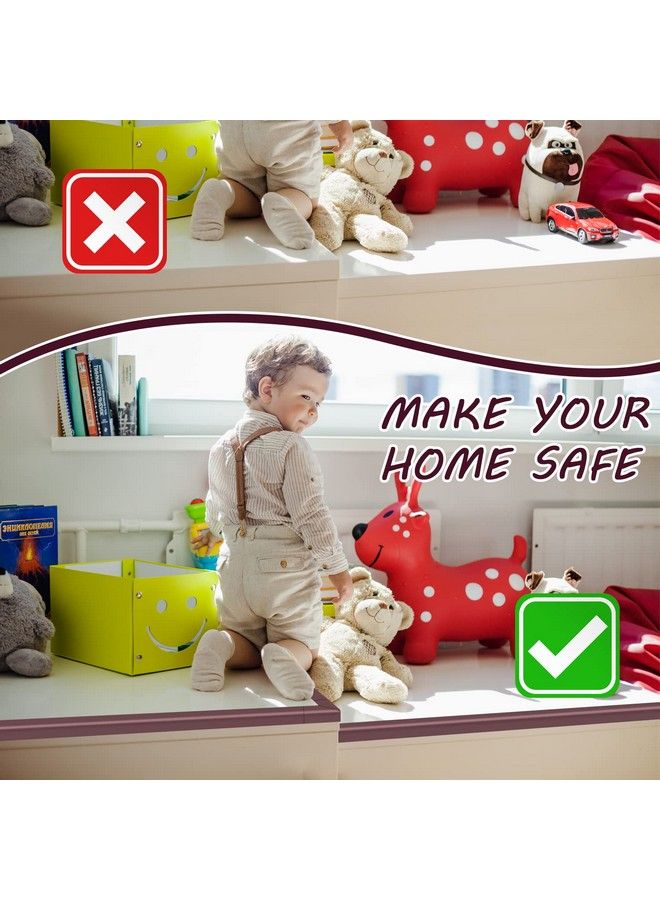 Vic Kid Baby Proofing Edge & Corner Guards Rubber Foam Table Corner Protector For Baby Table Edge Guard (6.5 Ft Edge + Pre Taped 4 Corners + 1 Pc Door Stopper) - Image 5