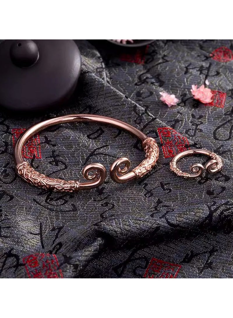 Hanghaijia Unisex Vintage Monkey King Wukong Buddhist Tightening Spell true love forever Bracelet - Image 3