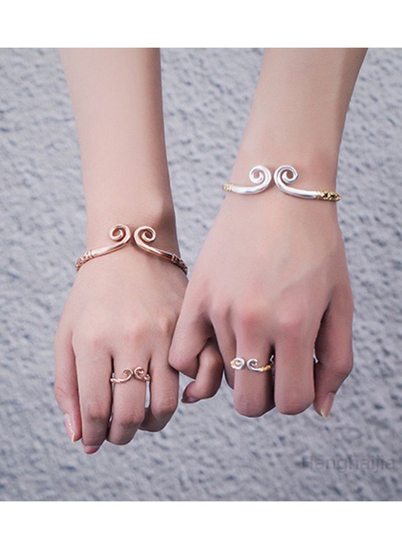 Hanghaijia Unisex Vintage Monkey King Wukong Buddhist Tightening Spell true love forever Bracelet - Image 5
