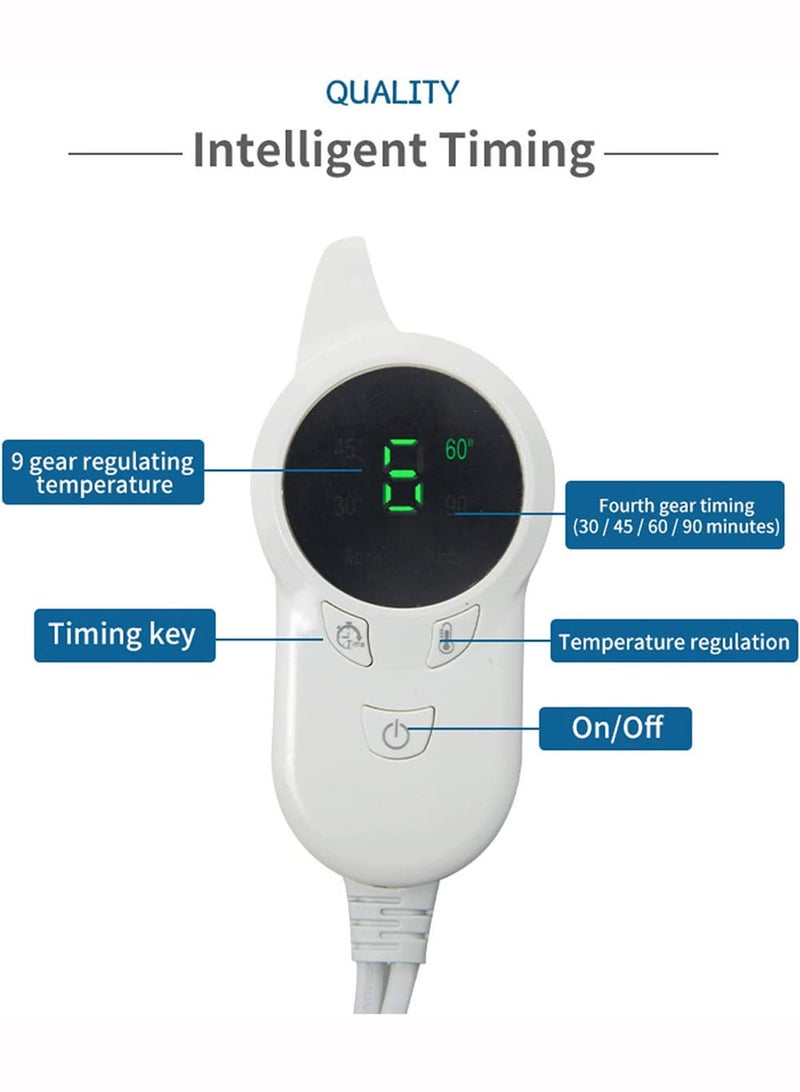 إيزي سو وسادة التدفئة وسادة الحرارة الكهربائية لآلام الظهر والتشنجات آلة تخفيف قابلة للغسل - Image 5