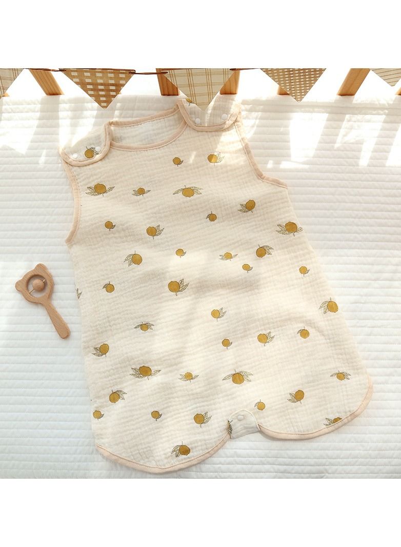 Loquat Summer Suitable For Baby Anti Startle Cotton Wrap Sleeping Vest Bag