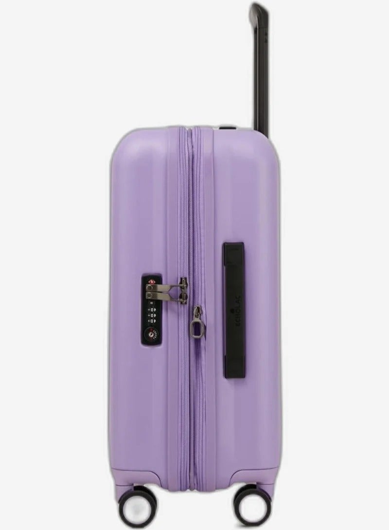 Echolac Amos Pro 65 Cm Check-in Luggage Trolley - Violet Tulip - Image 3