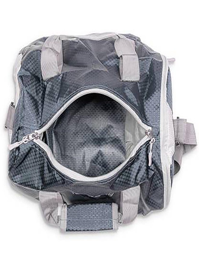 Vector X Velocity Multipurpose Sports Kit Bag - Durable Lightweight Gym & Training Duffle Bag for Cricket, Football, Travel & Daily Use (Grey) - Image 5