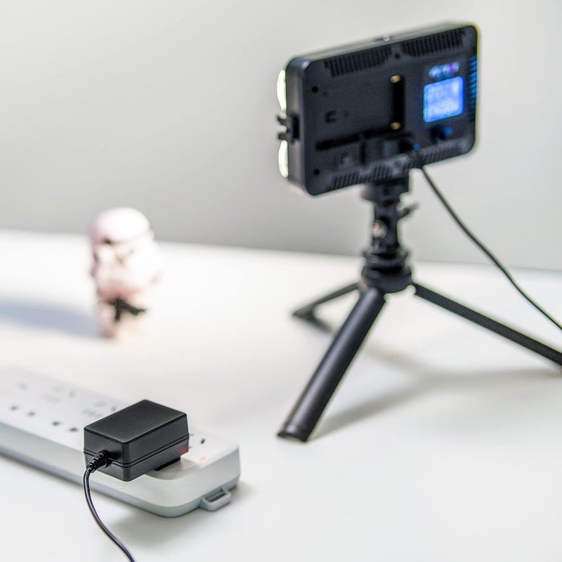 VILTROX مزود طاقة 12 فولت 2 أمبير بطول 6.5 قدم، كابل 2 متر محول حائط بزاوية 90 درجة، محول تيار متردد مباشر 100-240 فولت لمصباح LED، مصباح شريط، شاشة، كاميرا CCTV، GPS، كاميرا ويب، جهاز توجيه، 5.5x2.1 مم - Image 5