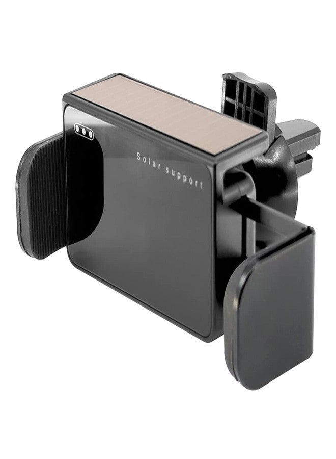 Cellet Solar Powered Car Phone Mount for Air Vent - Auto Touch Release & Lock Cradle, 360° Rotation, USB-C Powered (No Phone Charging) - Compatible with iPhone, Samsung, Pixel, Motorola - Image 1