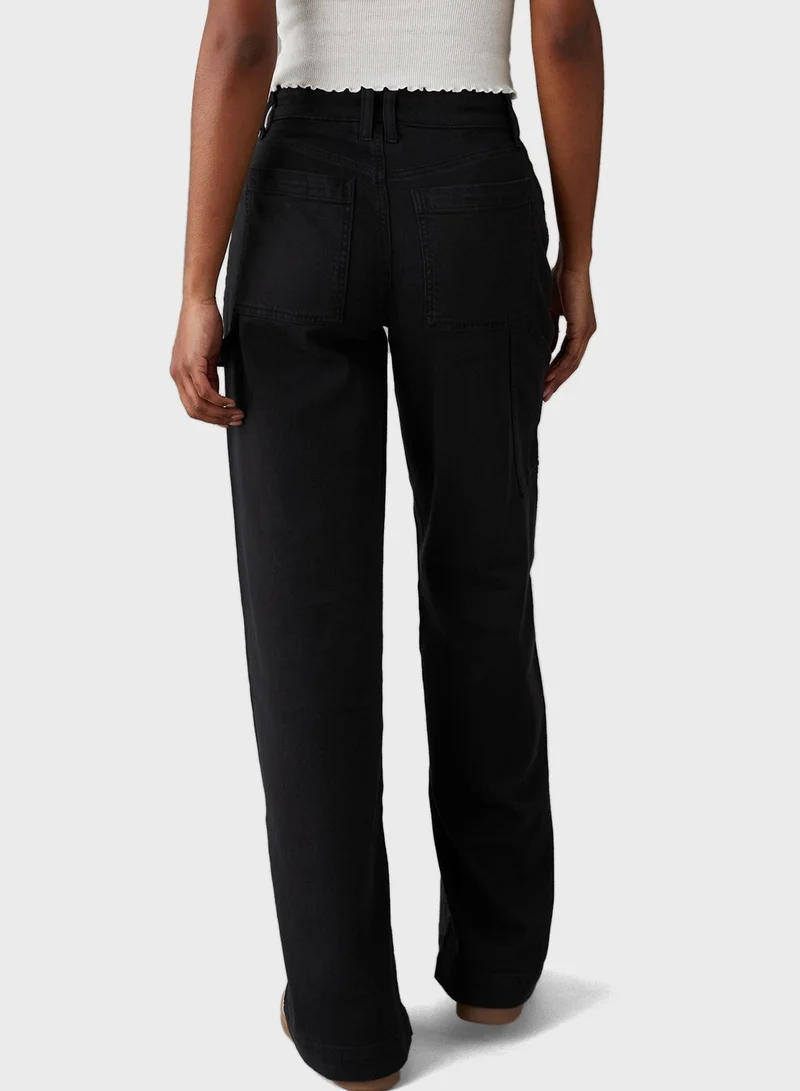 American Eagle High Waist Baggy  Pants