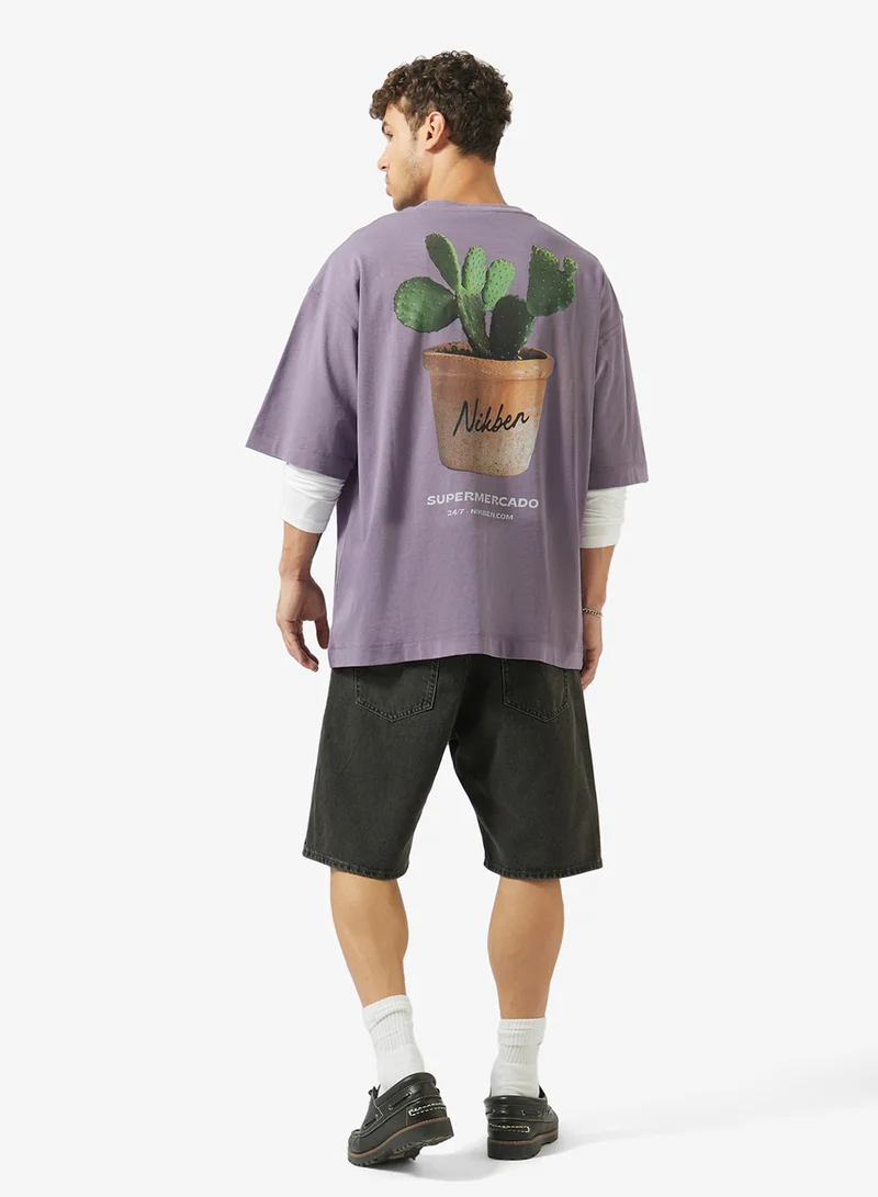 NIKBEN  HOUSEPLANT BOXY T-SHIRT for Men | Best Price UAE