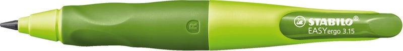 STABILO Handwriting Pencil EASYergo 3.15 - Right handed - Light Green/Dark Green - Image 1