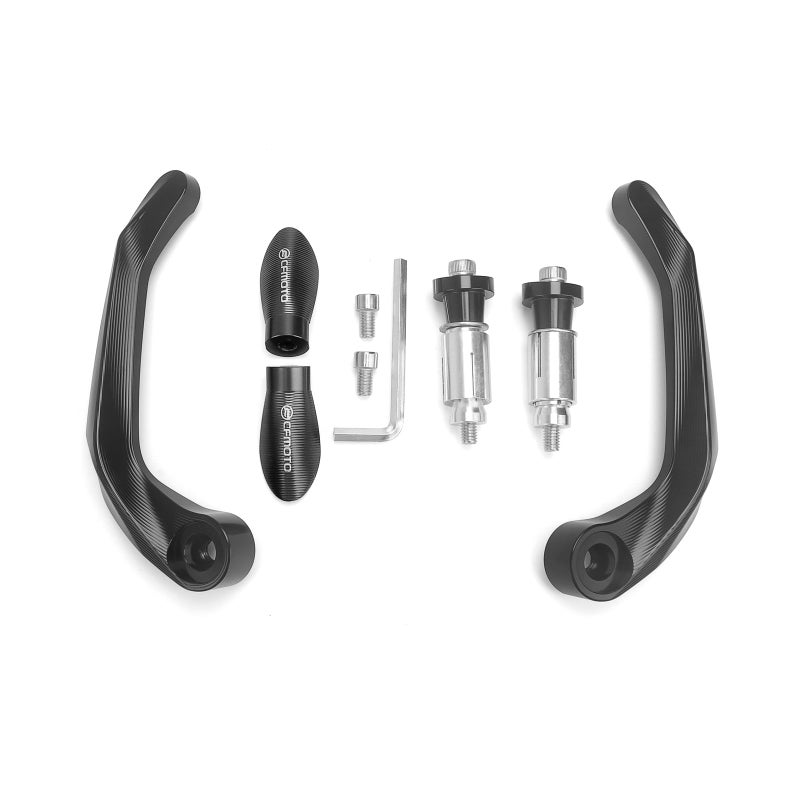 GZDLMoto Motorycle Handguards Brake Clutch Lever Guard Protector for CFMOTO 675SS 675NK 800NK 78 Handlebar CNC Aluminum Hand Guards Black - Image 2