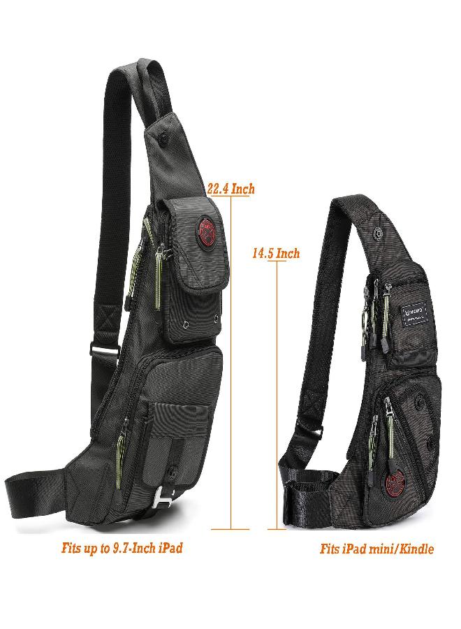 NicGid Nicgid Sling Bag Chest Shoulder Backpack Crossbody Bags for Men Women - Image 3