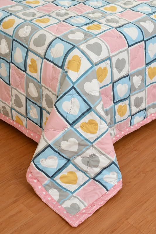 Innovative Edge Ultra-Soft Microfiber Double Bed Comforter - Pinsonic Technology Seamless AC Blanket - Lightweight All-Season Quilt, 100% Breathable Fabric - Image 2