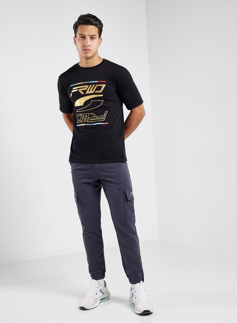 Printed Crew Neck T-Shirt