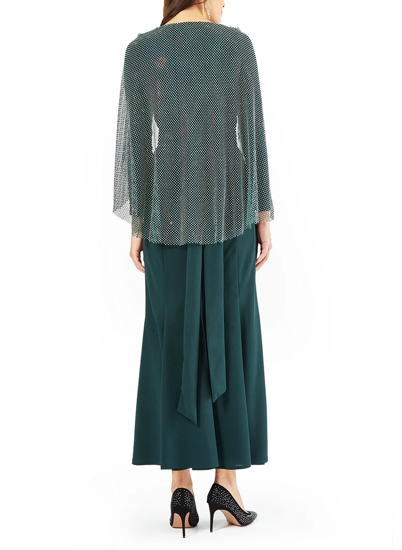 Amri Chiffon Long Dress