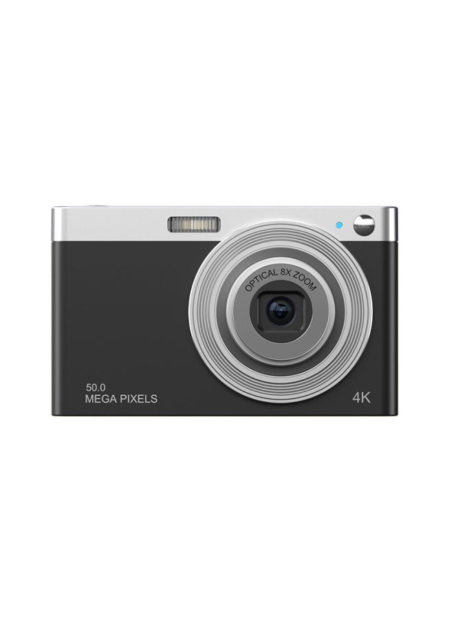 Generic - HD CCD Student Digital Camera 50 Million Pixel Telescopic Lens 4k Optical Micro Single Cross-border-Body Color:64g Memory Card - Image 1