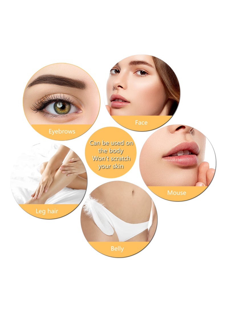 SYOSI 10Pcs Women Eyebrow Razor, Facial Shaver Razor, Brow Shaper Eyebrow Trimmer, Sharp Dermaplaning Tool, Stainless Steel Silvery - Image 5