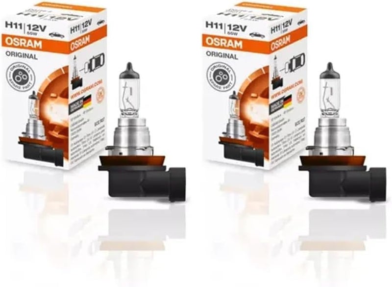OSRAM Halogen Bulb For Cars, 12 Volt (Pack of 2) - Image 1