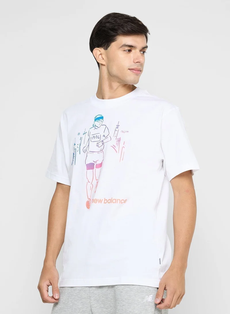 New Balance Before And After T-Shirt