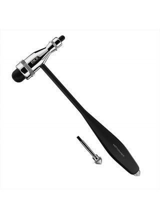 , Tromner Neurological Reflex Hammer with Built-in Brush for cutaneous and Superficial responses - Light - HDP Handle - Free-Parts-for-Life & Lifetime Warranty - Black (MDF555P-11) - pzsku/Z037404AFC039E7DAAFCFZ/45/_/1715515724/8fb4bad9-8730-4b24-9b9d-da1cddcddaba
