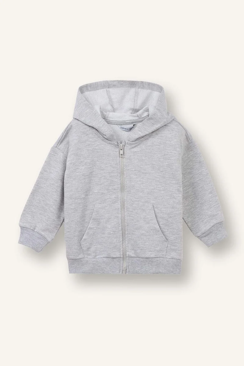 ديفاكتو Baby Boy Regular Fit Hooded 2 Piece Sweatshirts