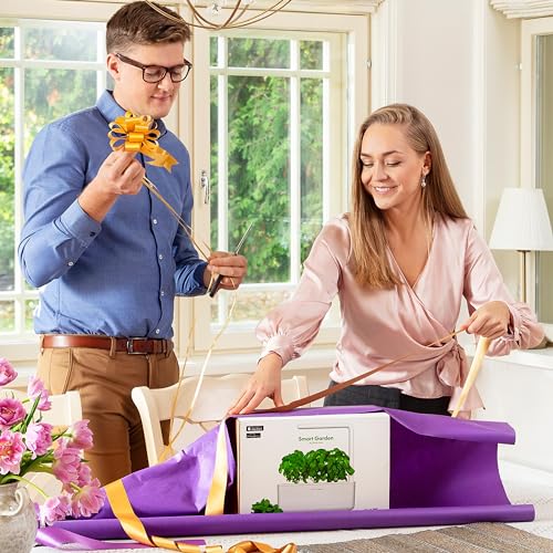 CLICK AND GROW طقم حديقة الأعشاب الداخلية Click & Grow مع ضوء نمو | حديقة ذكية لمطبخ المنزل على حافة النافذة | أسهل من نظام الزراعة المائية | مجموعة بدء زراعة الخضروات (تتضمن 3 كبسولات ريحان)، أبيض - Image 4