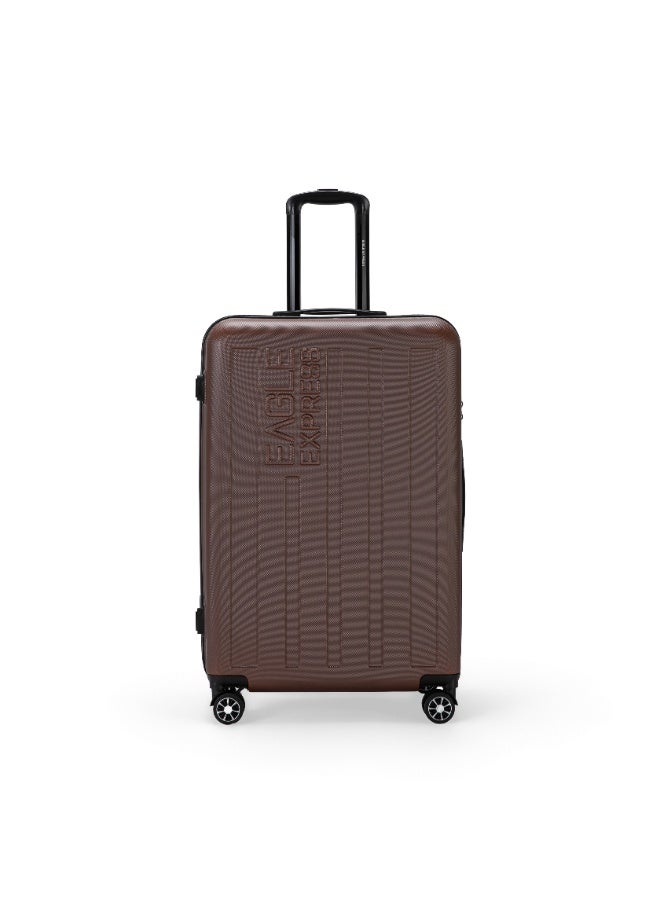 ايجل اكسبريس إيجل إكسبريس فينتشر حقيبة سفر 28 بوصة - بني قهوة - حقيبة سفر متينة وعملية - غطاء حماية مجاني - ضمان لمدة عام - Image 1