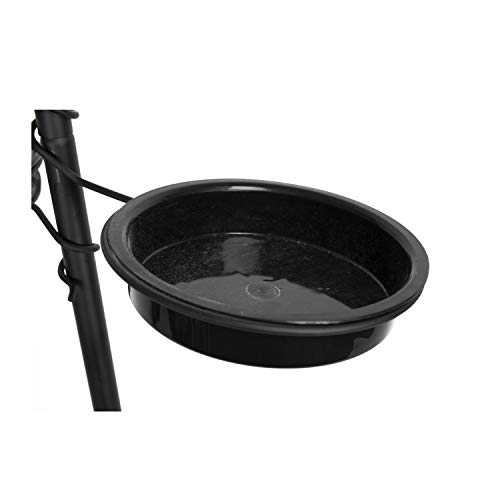 CLEVER GARDEN 5-Hook Outdoor Bird Feeding Station, Metal Multi Feeder Kit Stand for Attracting Wild Birds and Hanging Planters - Image 3