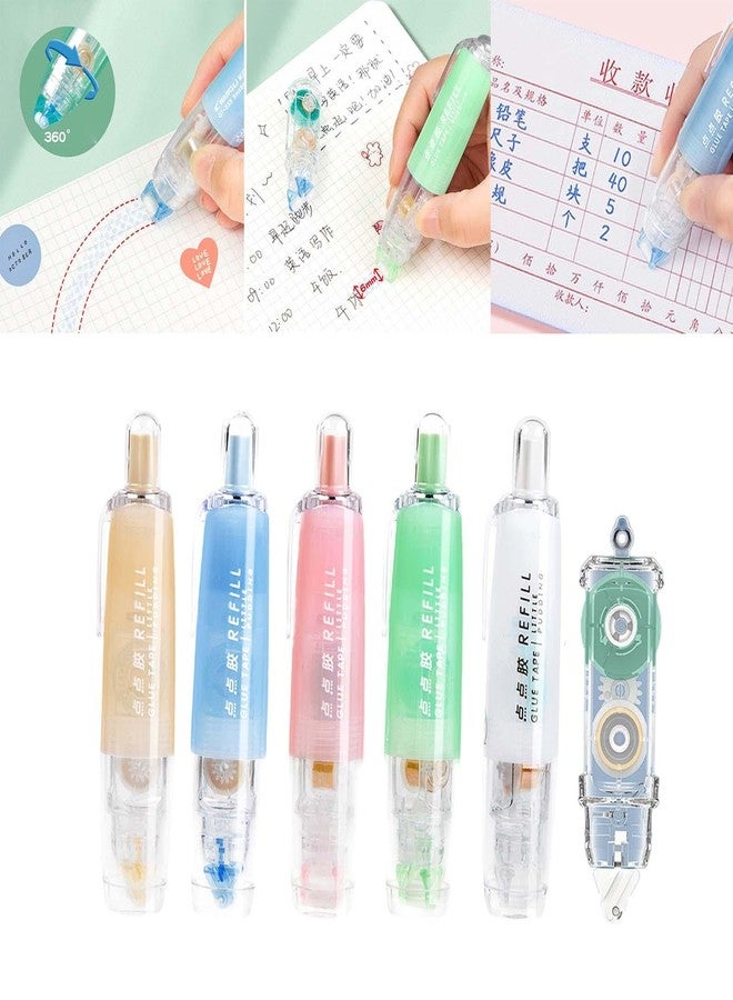 SECRET DESIRE Dot Glue Tape Double Sided Dots Tape Applicator for Signs Flyers Card Making Apricot Color - Image 4