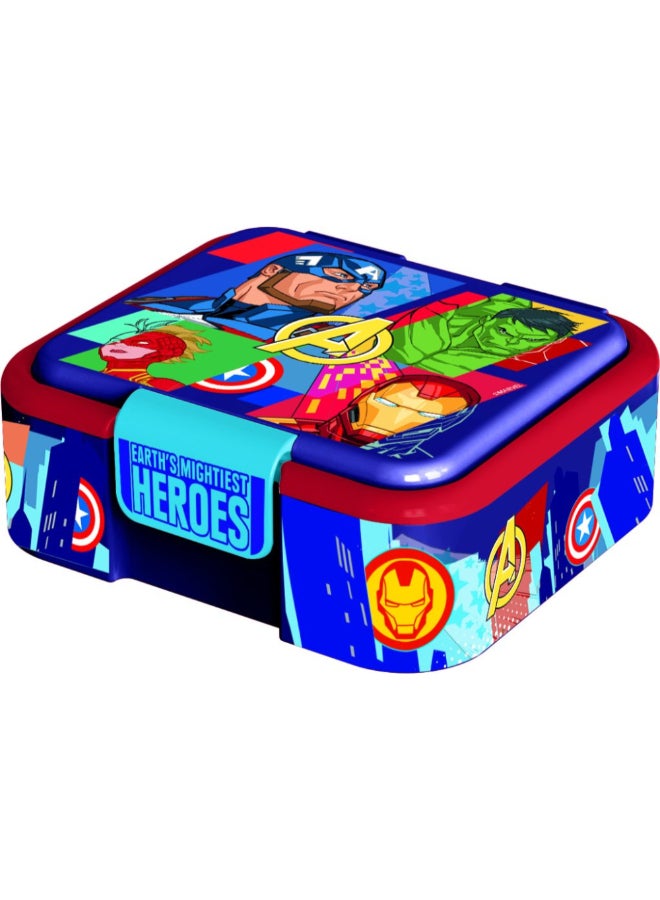 ستور صندوق سندويتشات متعدد الأقسام بتصميم أفنجرز سوبريم ألوان متعددة 6.2 × 16 × 18 سم 80137