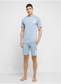 Seventy Five Mens T. Shirt Varsity Shorts  - Image 1