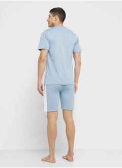 Seventy Five Mens T. Shirt Varsity Shorts  - Image 2