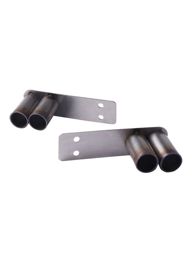 NIBEMINENT Pair Of Double Exhaust Pipe For RC Car Crawler D90 - Image 1
