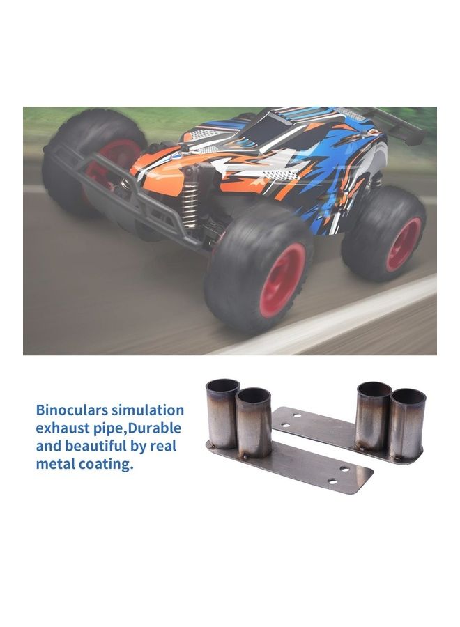 NIBEMINENT Pair Of Double Exhaust Pipe For RC Car Crawler D90 - Image 5