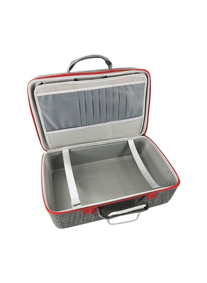 Hard Shell Carry Case Travel Bag for PS5, Shockproof Protective Storage Bag for PS5 Disk Digital Edition, Headset, Base and Game Accessories