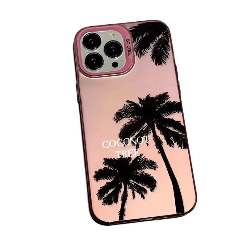 iPhone 15 Pro Max Protective for iPhone 15 15 Plus 15 Pro 15 Pro Max with Laser Pattern and Matte Finish in Pink - Image 1