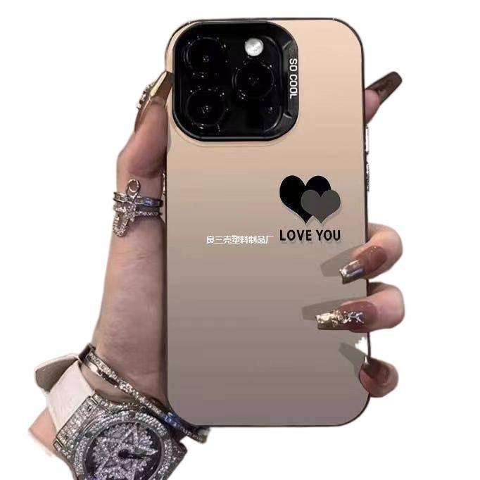 iPhone 15 Pro Max Protective for iPhone 15 15 Plus 15 Pro 15 Pro Max with Laser Pattern and Matte Finish in Pink - Image 2