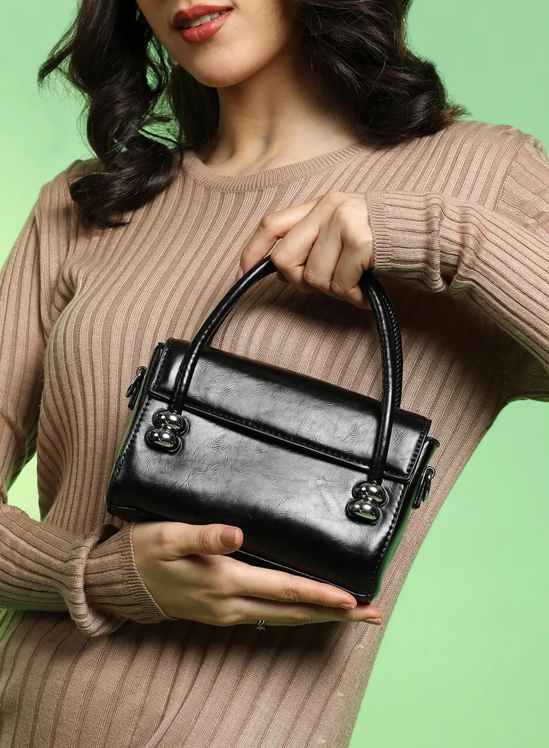 Haute Sauce  The Orb Mini Sling Bag - Midnight Black for Women | Best Price UAE