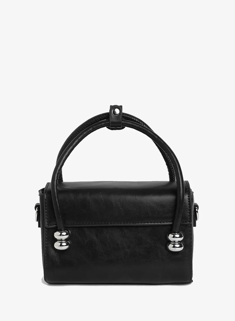 Haute Sauce  The Orb Mini Sling Bag - Midnight Black for Women | Best Price UAE