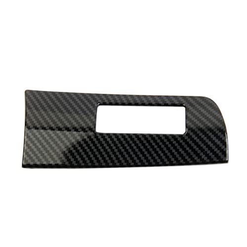 crosselec Carbon Fiber Style Headlight Switch Button Panel Cover Trims for Chevrolet Corvette C8 2020-2025 (Type 1) - Image 3