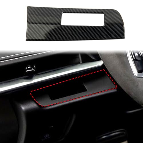 crosselec Carbon Fiber Style Headlight Switch Button Panel Cover Trims for Chevrolet Corvette C8 2020-2025 (Type 1) - Image 1