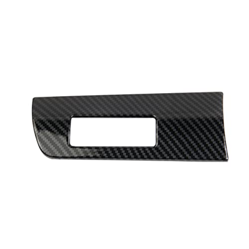 crosselec Carbon Fiber Style Headlight Switch Button Panel Cover Trims for Chevrolet Corvette C8 2020-2025 (Type 1) - Image 4