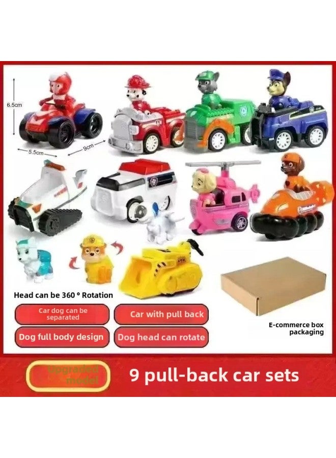 Wangwang Team Toy Litong Car Dog Full Set Watchtower Patrol Inertial Rescue Bus Sound And Light Watchtower Headquarters-Colour:Super Tower + Middle Bus + Full Body 7 Styles, Free Captain + Tablet - Image 4