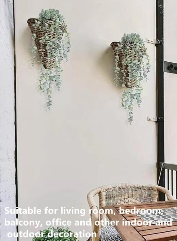 Kutis 1 Pc Artificial Potted Plant Hanging Home Decoration 59 x 9 x 8 cm - Image 5