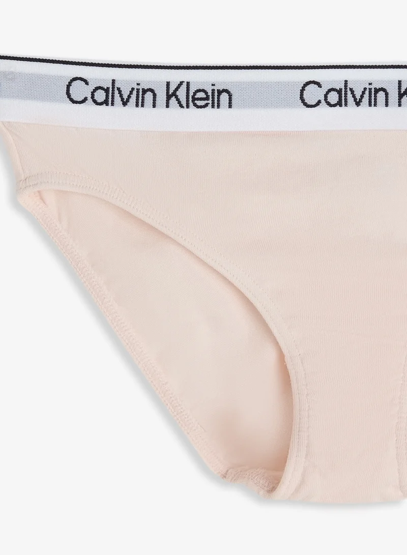 Calvin Klein Jeans Pink Youth 2 Pack Of Briefs for Women | Best Price UAE