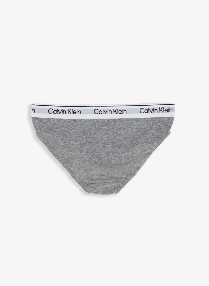 Calvin Klein Jeans Pink Youth 2 Pack Of Briefs for Women | Best Price UAE