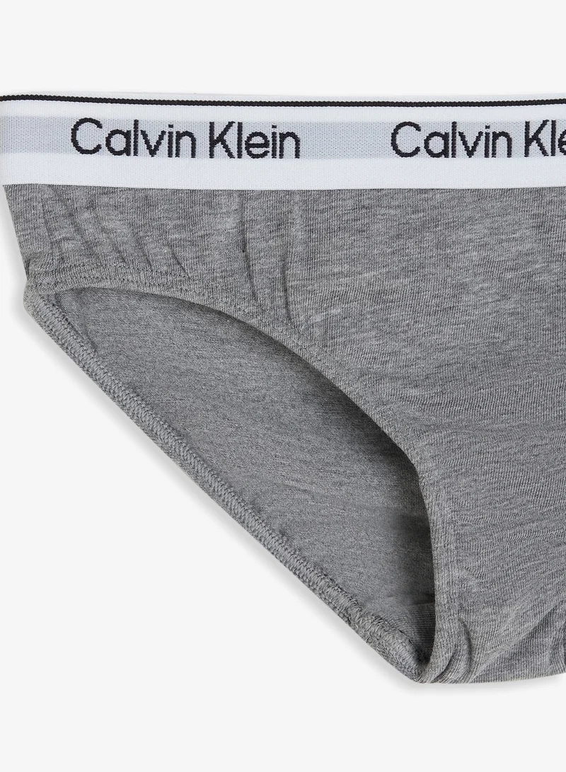 Calvin Klein Jeans Pink Youth 2 Pack Of Briefs for Women | Best Price UAE