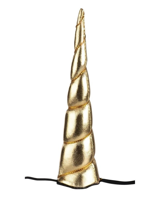 Juvale 12-Pack Unicorn Horn Headbands - Metallic Assorted Plush & Elastic Headbands - Assorted Gold Silver Rose Gold Blue Rainbow & White - Unicorn Party Accessories for Kids - Image 3