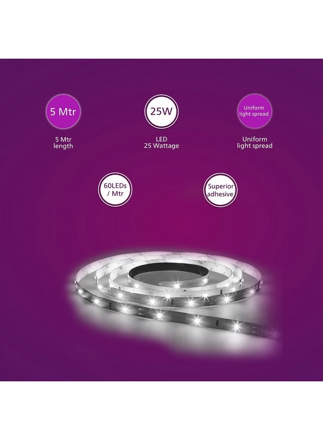 PHILIPS LED Cove Light for Ceiling | 5-Meter LED Strip Light for Home Decoration | CoveGlow, Cool Day Light | Pack of 4 (Driver Required Separately) - Image 3