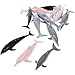 SAFIGLE 12pcs Mini Dolphin Figures Plastic Dolphin Figurines and Statues Realistic Marine Animal Educational Toys for Kids Creature Cognitive Ocean Animals Bath Dolphining Figurine - Image 2