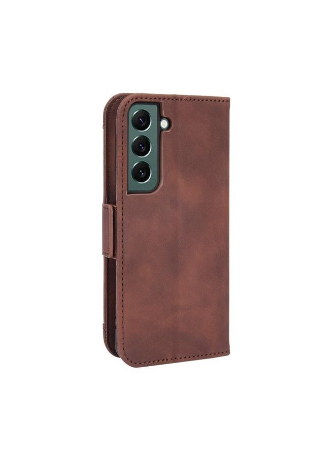 S-TOP Case For Samsung Galaxy S22+ 5G Skin Feel Calf Pattern Leather Phone Case - Image 4